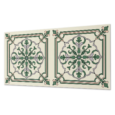 Pvc falpanel Virágmotívum díszítő részletekkel