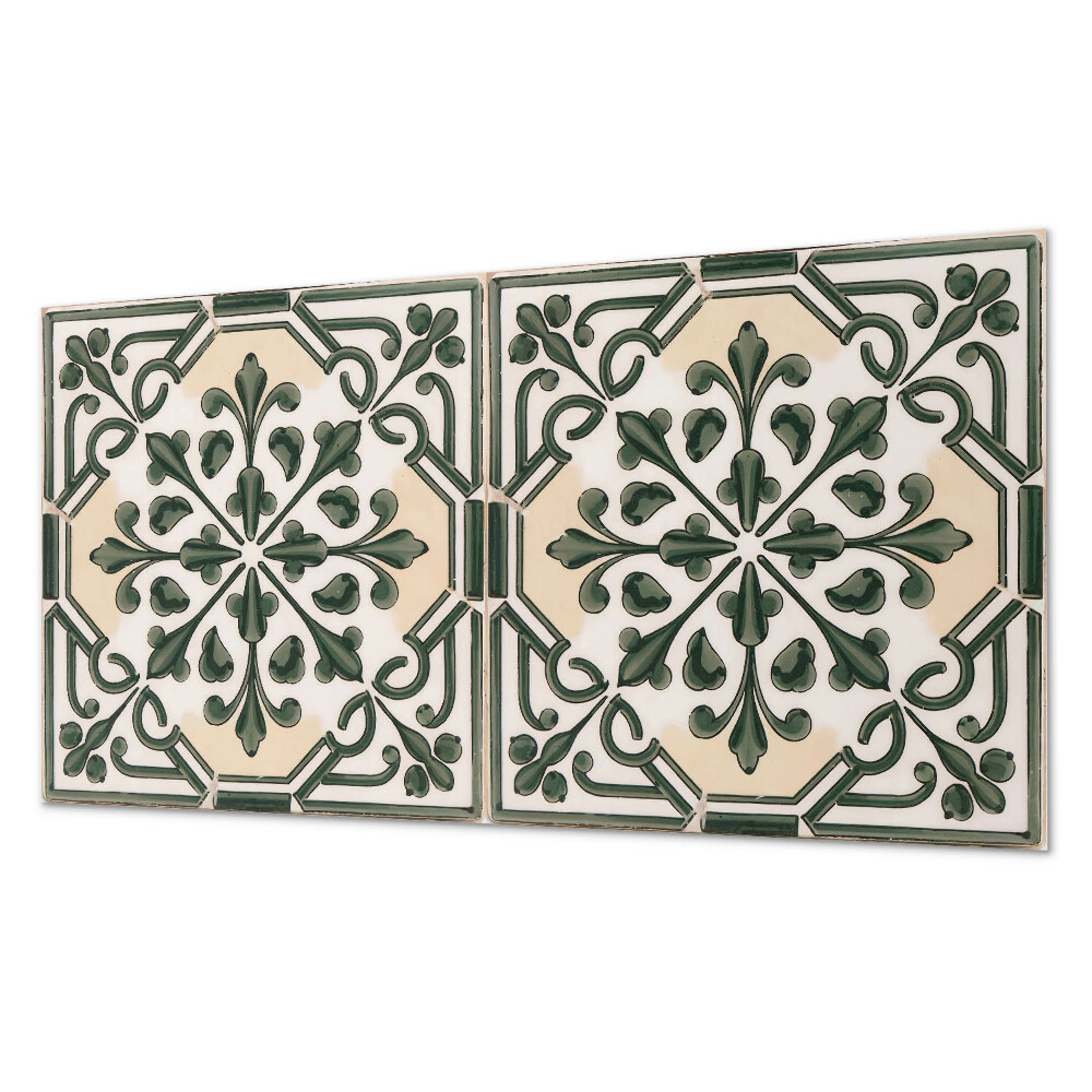 Pvc falpanel Növényi motívum a csempén