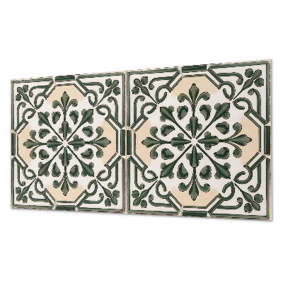 Pvc falpanel Növényi motívum a csempén