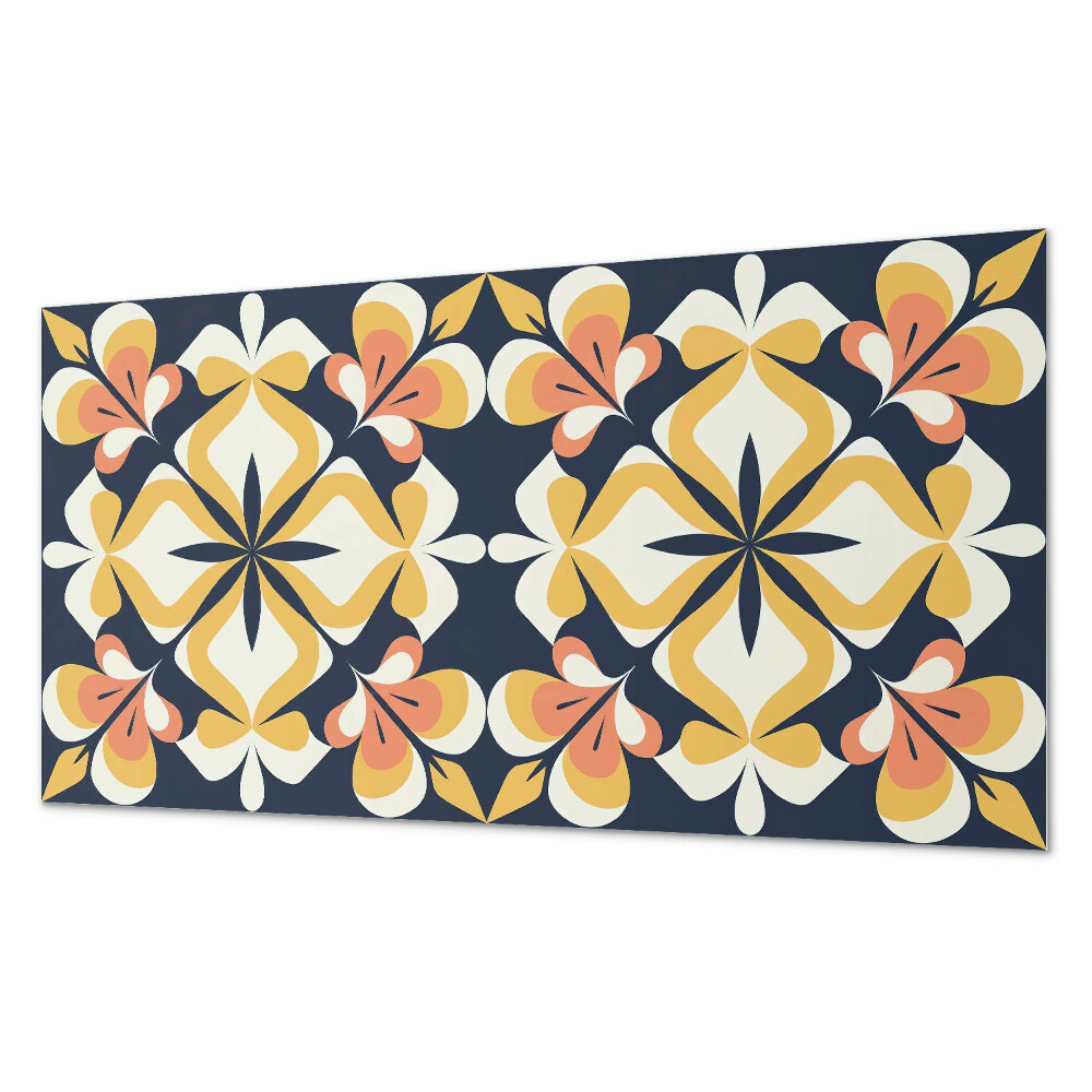 Pvc falburkolat Virágmotívum geometria formájában