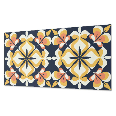 Pvc falburkolat Virágmotívum geometria formájában