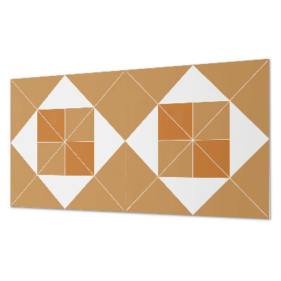 Dekorpanel falra Absztrakt geometria színekben