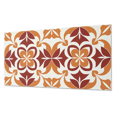 Dekorpanel falra Virágmotívum zöld levelekkel