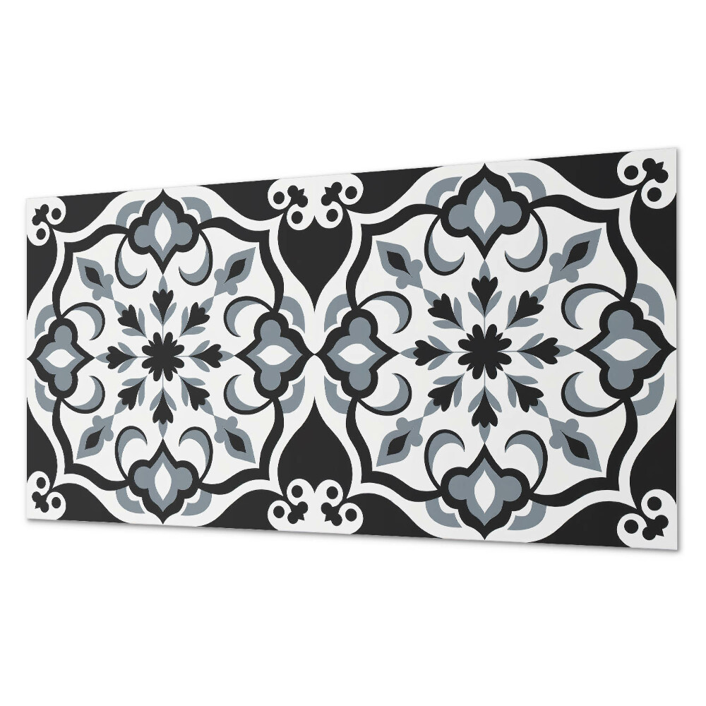 Pvc falpanel Virágmotívum díszítő részletekkel