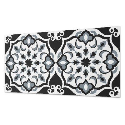 Pvc falpanel Virágmotívum díszítő részletekkel