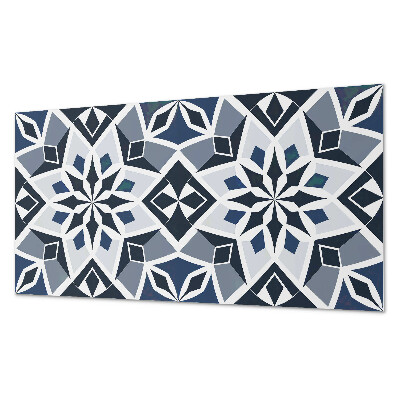 Pvc falburkolat Virággeometria modern stílusban