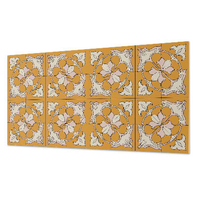 Dekorpanel falra Virágos mozaik színekben