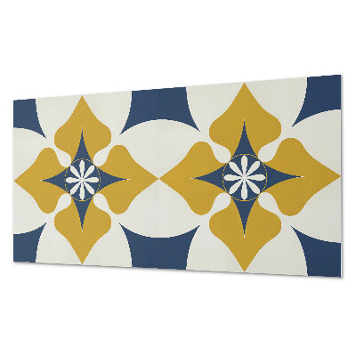 Pvc falpanel Harmonizált formájú virágmotívum