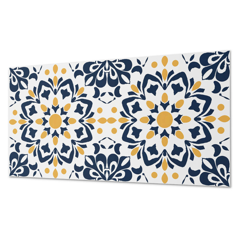 Pvc falpanel Virágos mandala művészi stílusban