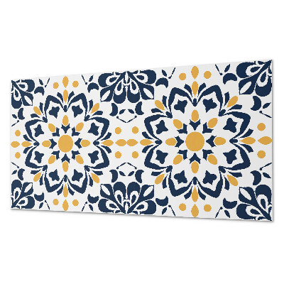 Pvc falpanel Virágos mandala művészi stílusban