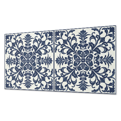 Pvc falpanel Virágmotívum zöld levelekkel