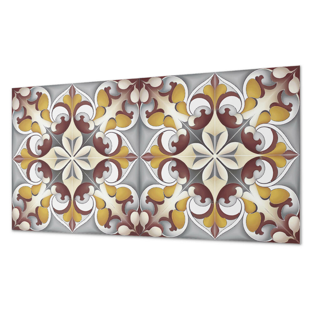 Pvc falburkolat Virágos mozaik művészi stílusban