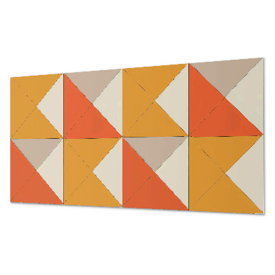 Pvc falpanel Háromszög alakú minták harmonikus elrendezésben