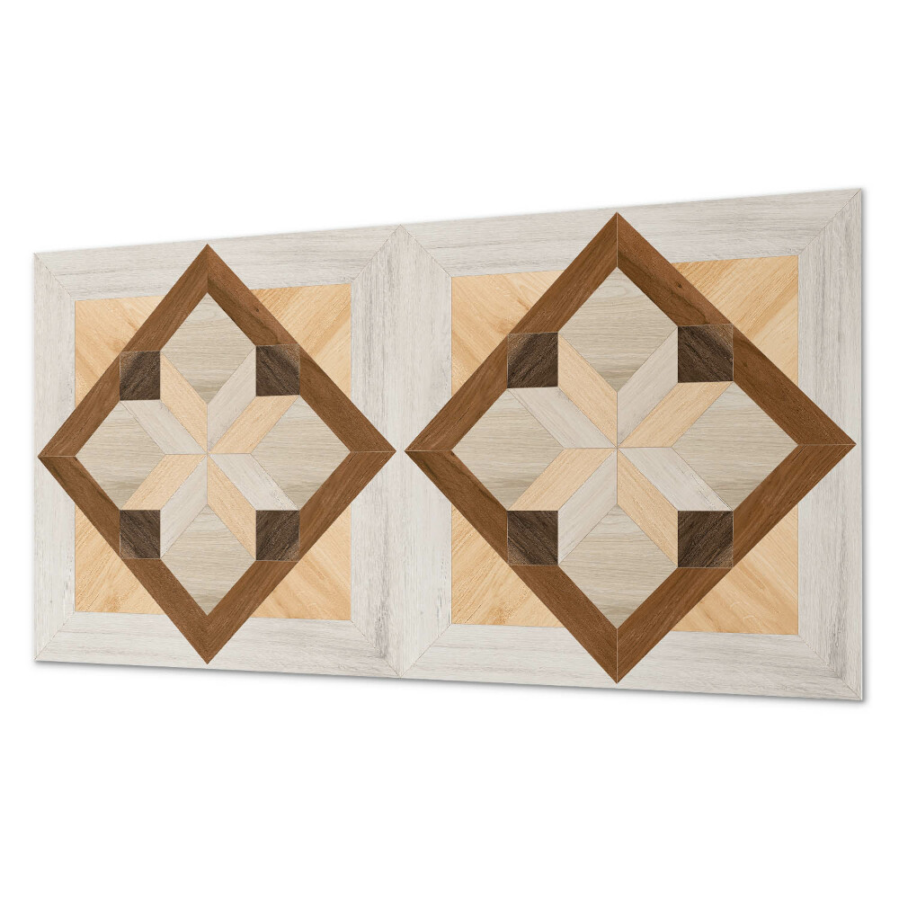 Dekorpanel falra Alakzatok egy geometriai négyzetben