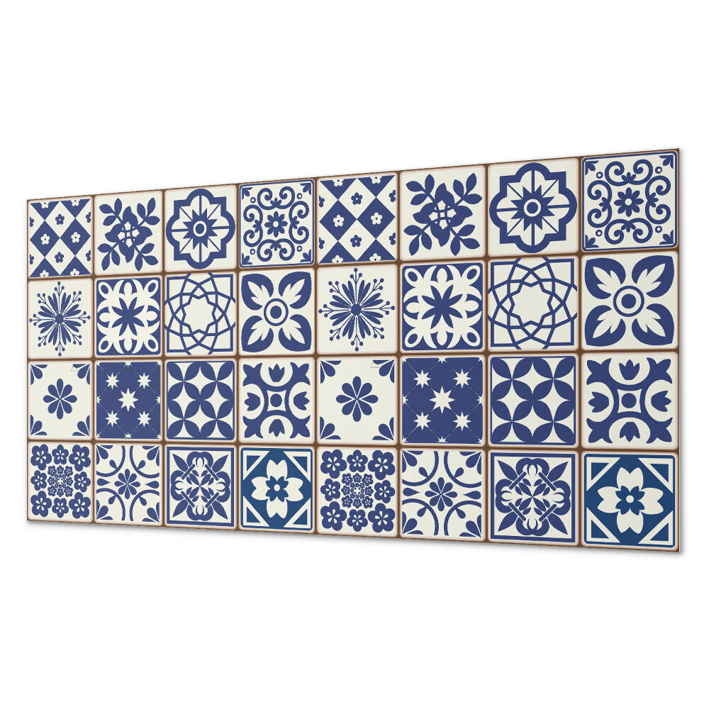 Dekorpanel falra Csempézett dekoratív motívumok