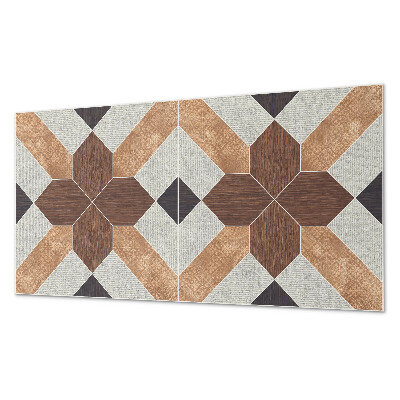 Dekorpanel falra Geometria modern változatban