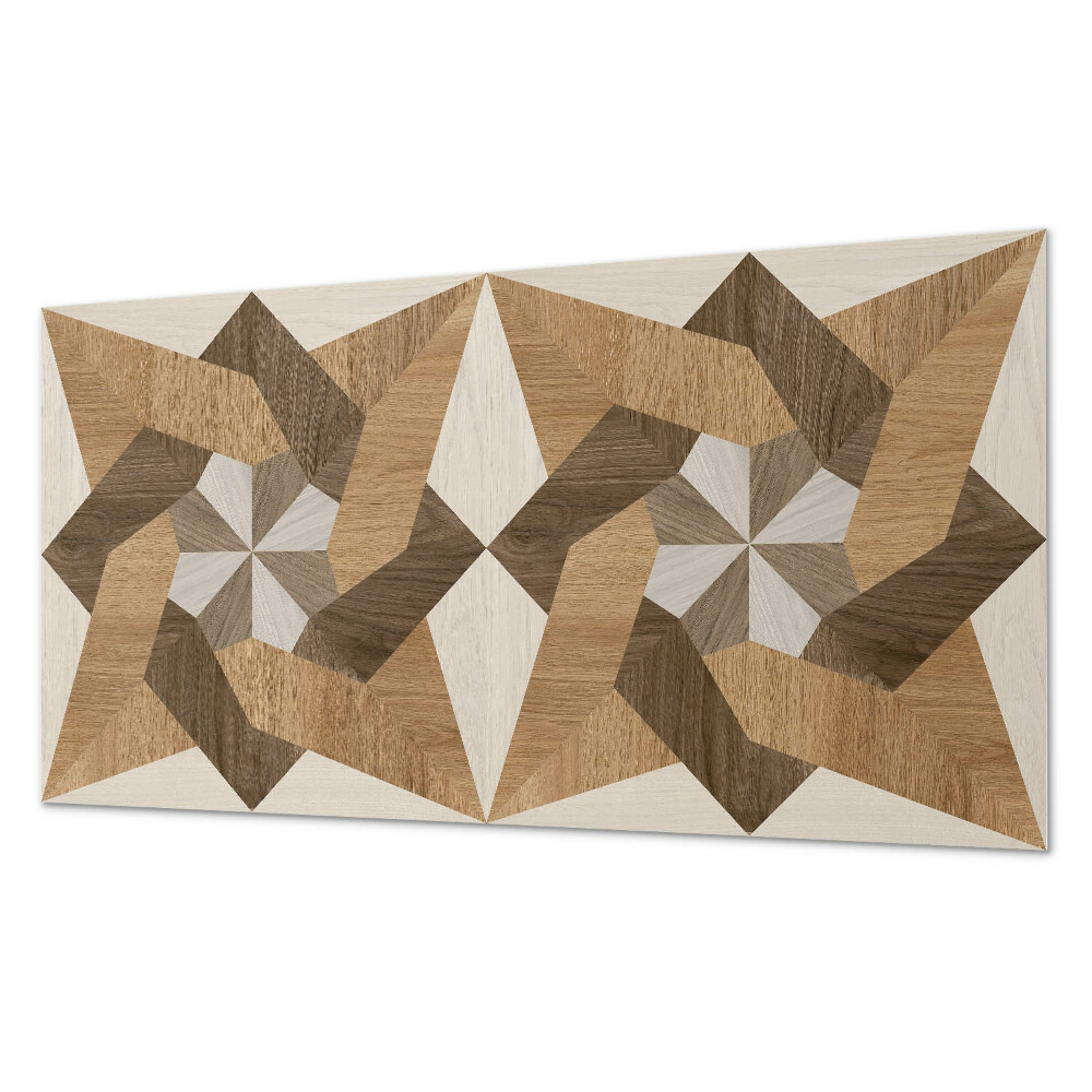 Dekorpanel falra Sokszögű mozaik fából