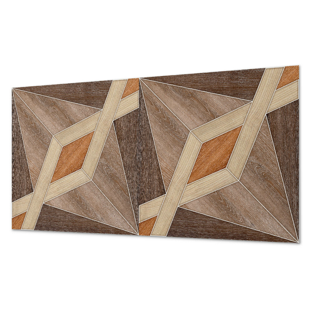 Pvc falpanel Geometrikus minta természetes fából