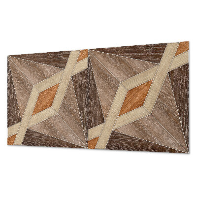 Pvc falpanel Geometrikus minta természetes fából