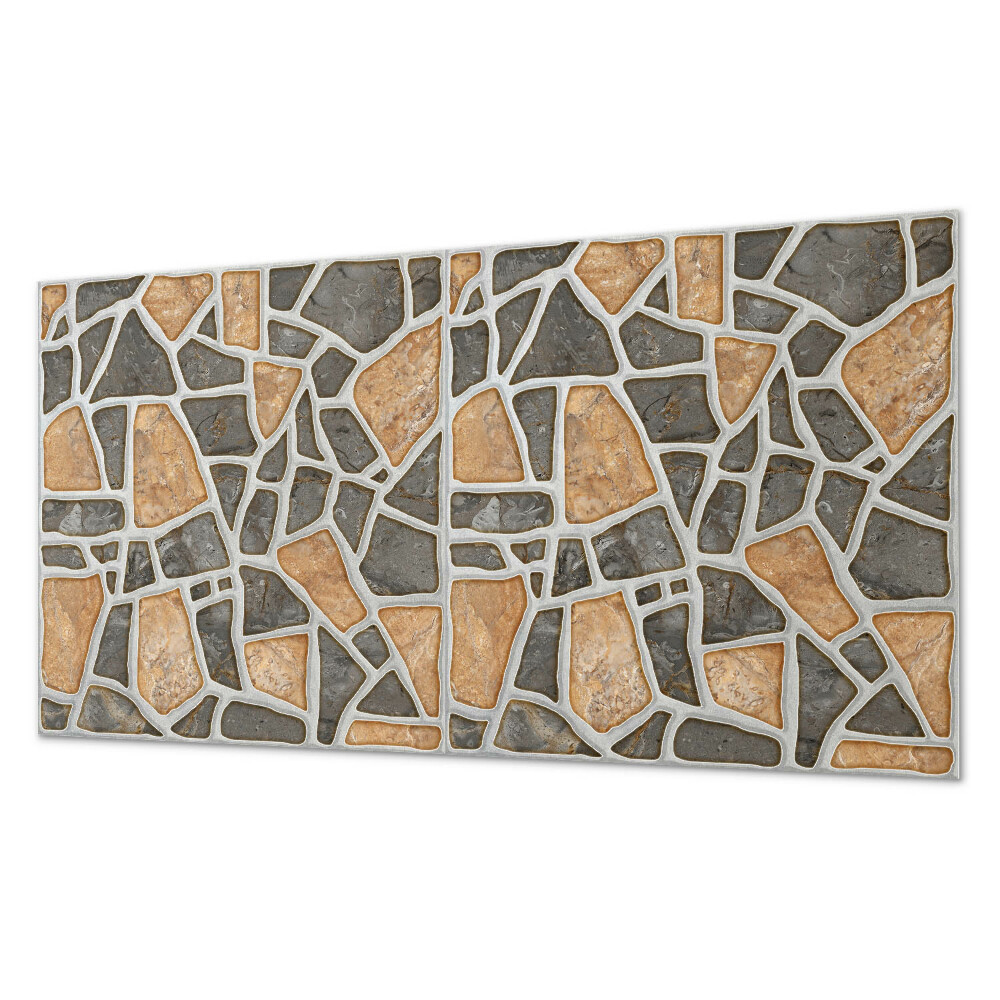 Dekorpanel falra Kőalakzatok mozaikja