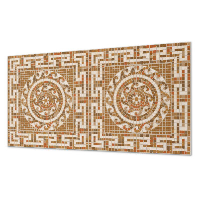 Dekorpanel falra Mozaikminta körökkel