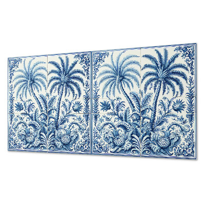 Pvc falburkolat Egzotikus növényi motívum