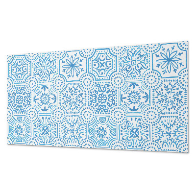 Dekorpanel falra Kockás kerámia minták