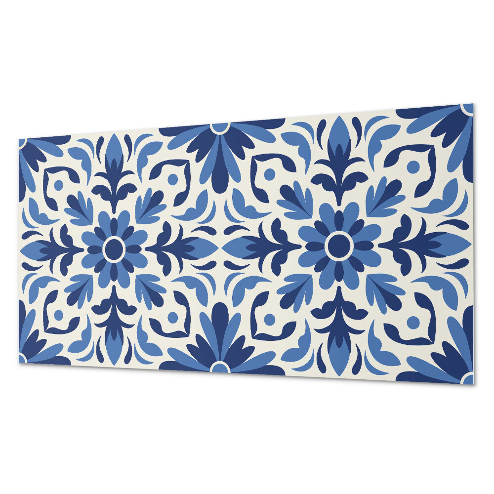 Pvc falburkolat Virágmotívum zöld levelekkel