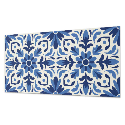 Pvc falburkolat Virágmotívum zöld levelekkel