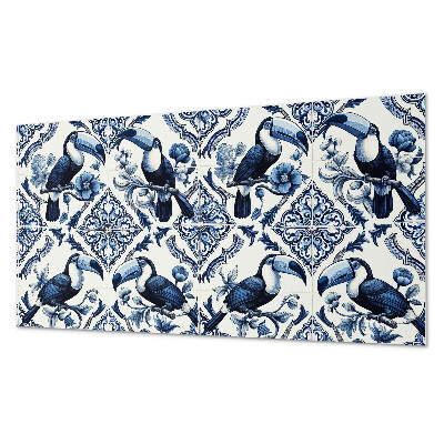 Pvc falburkolat Tukán dekoratív csempéken