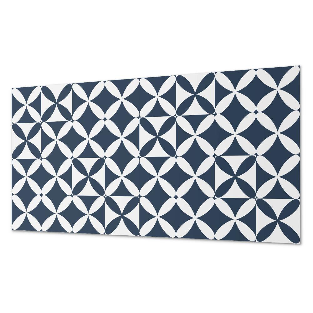 Pvc falburkolat Virágmotívum geometrikus formákban