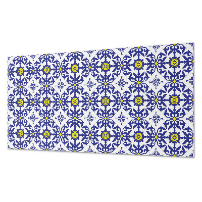 Dekorpanel falra Virágminta finom díszítésekkel