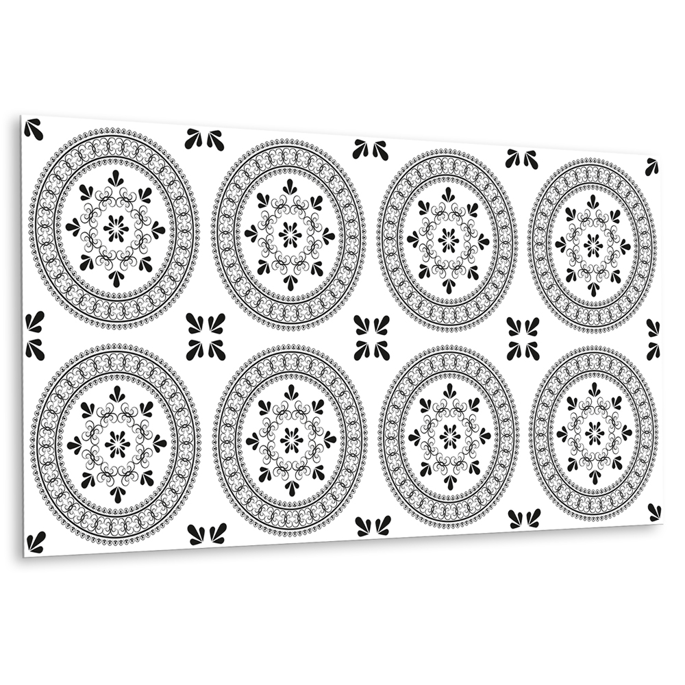 Öntapadó falburkolat Díszes minta stílusa