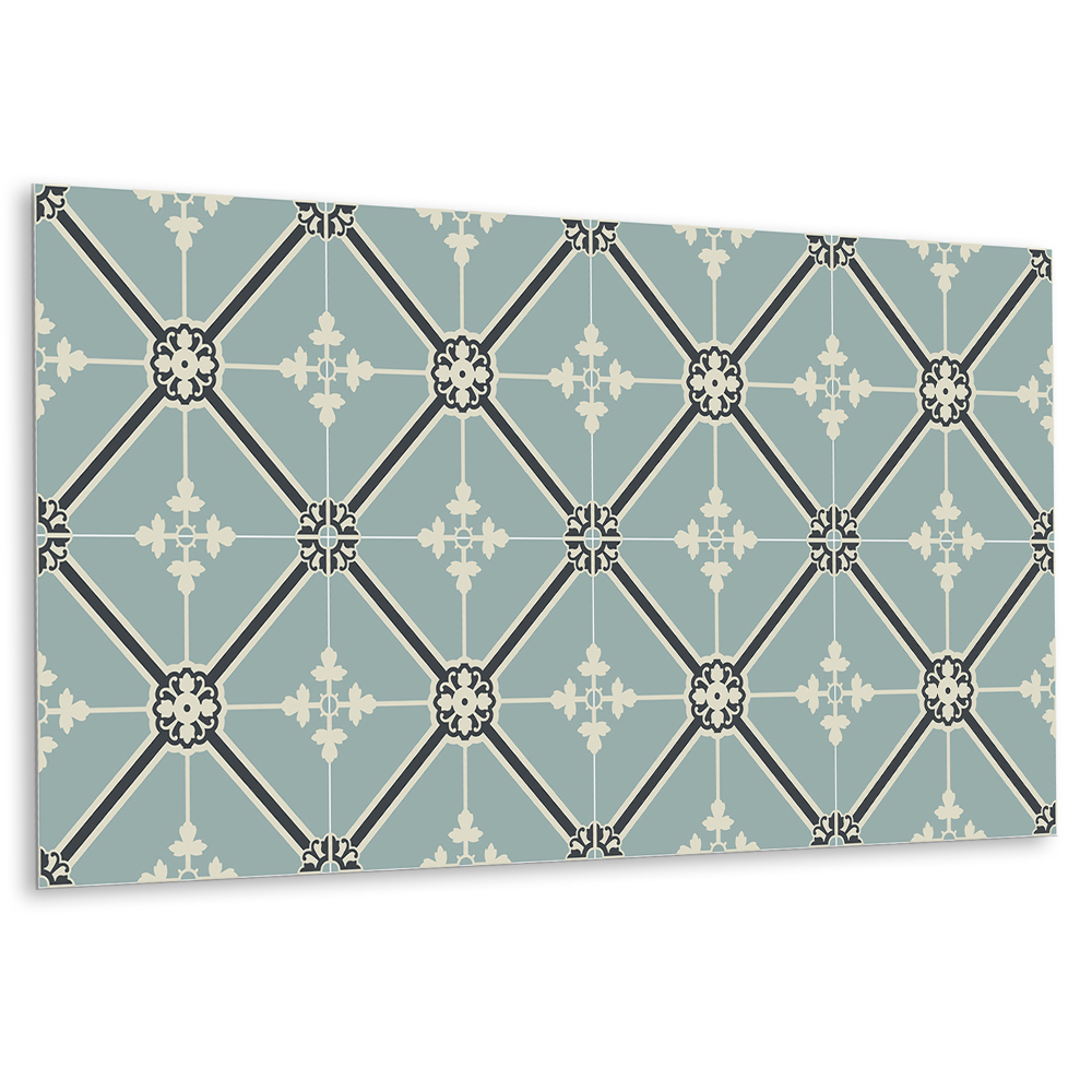 Dekorpanel falra Vintage virágmotívum