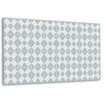 Dekorpanel falra Geometriai minták szürke árnyalatokban