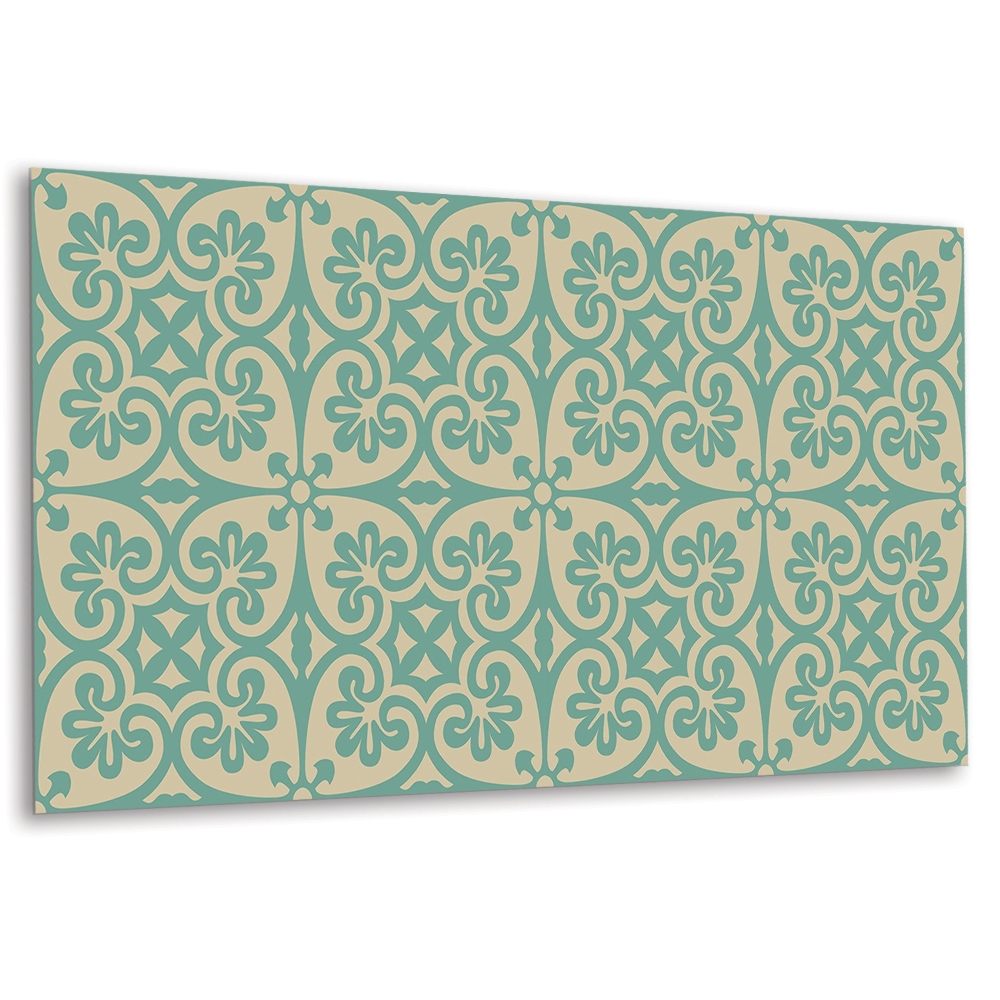 Falvédő falburkoló panel Vintage virágmotívum