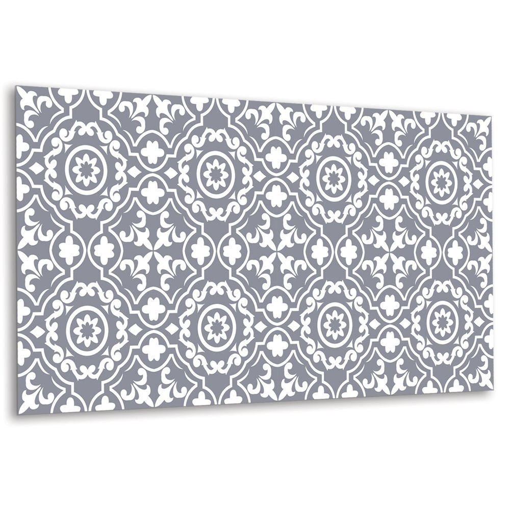 Falvédő falburkoló panel Szürke árnyalatú díszítő motívum