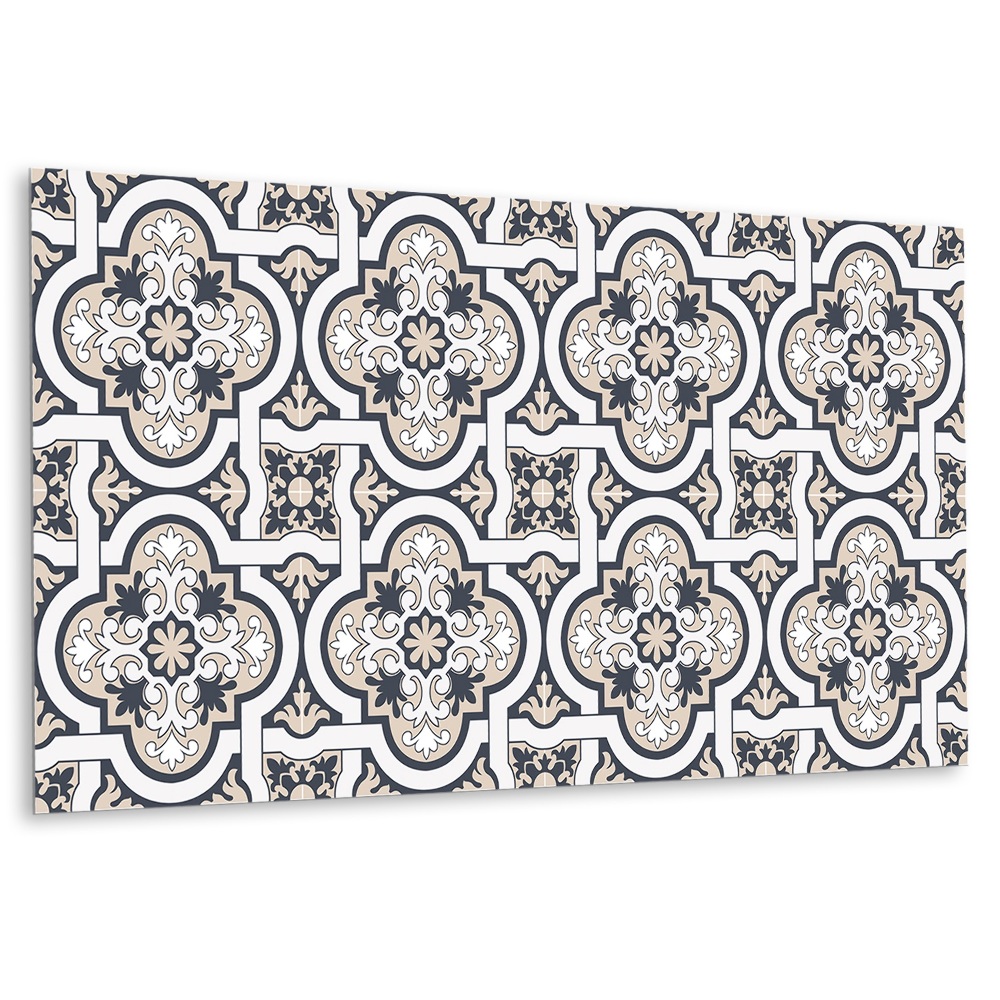 Falvédő falburkoló panel Virágmotívum klasszikus stílusban