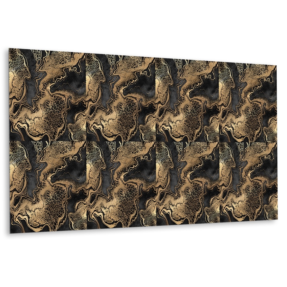 Öntapadó falburkolat Arany erezet fekete háttéren