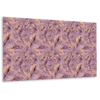 Dekorpanel falra Lila márvány arany erekkel