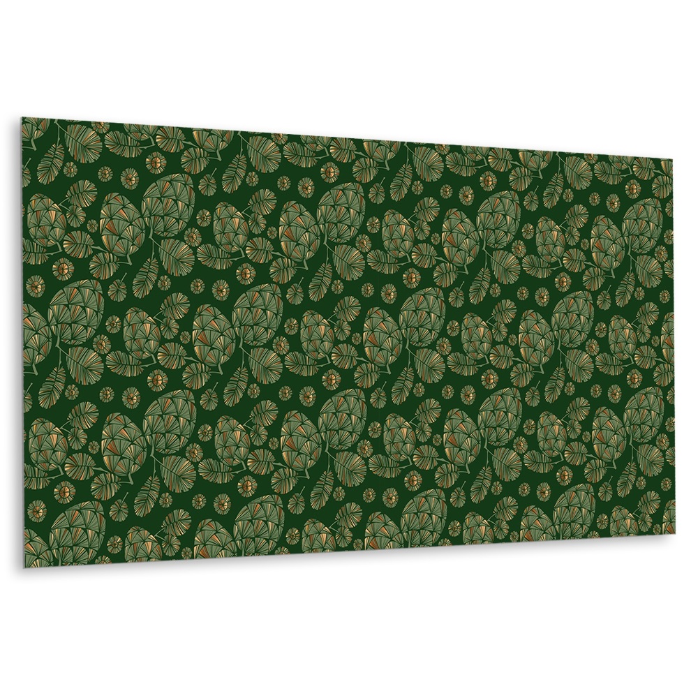 Dekorpanel falra Trópusi stílusú levelek