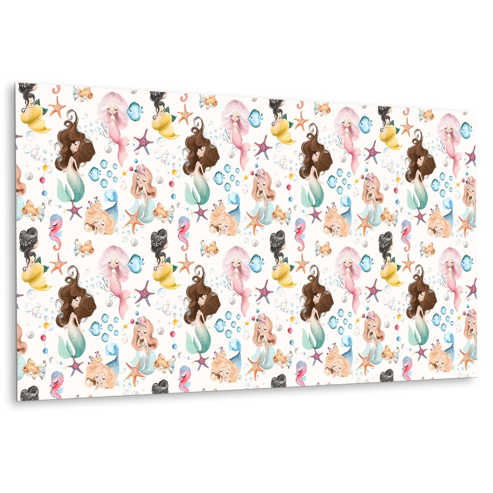 Dekorpanel falra Sellők és tengeri élőlények