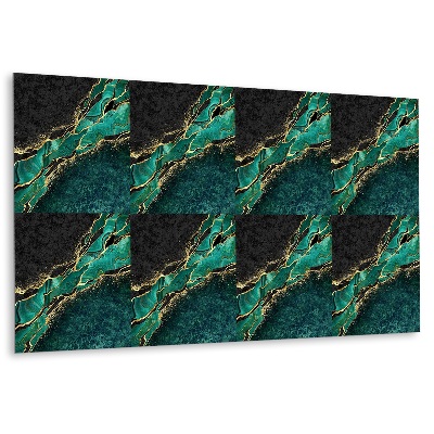 Öntapadó falburkolat Arany erezet zöld háttéren