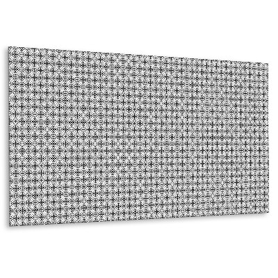 Dekorpanel falra Geometrikus motívum fekete-fehérben
