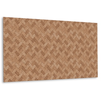 Falvédő falburkoló panel Fa fonatminta